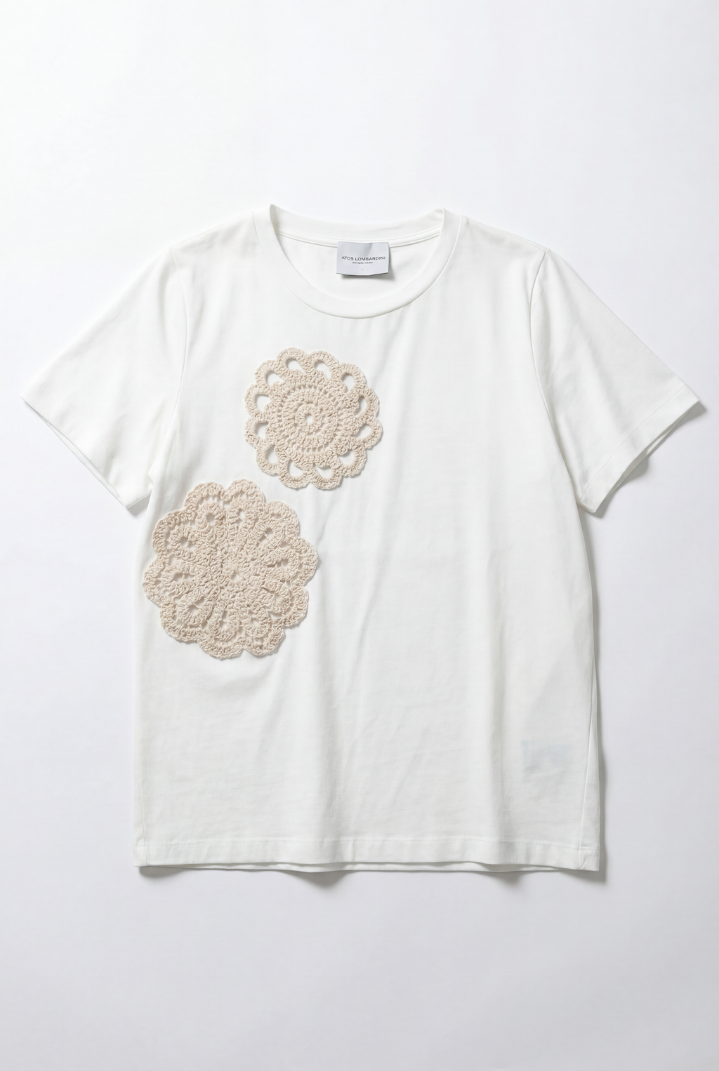 T-shirt Fiori Macrame'