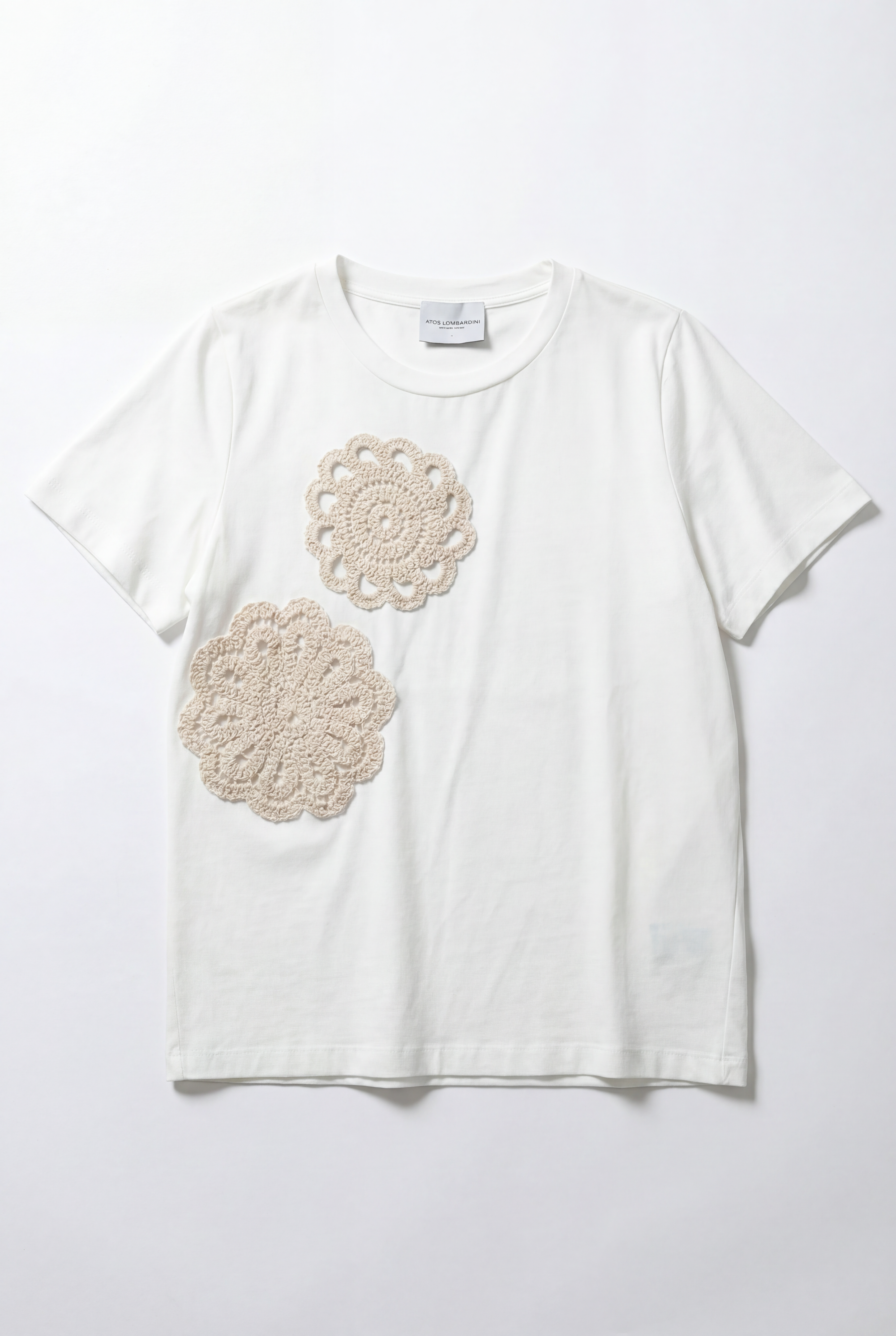 T-shirt Fiori Macrame'