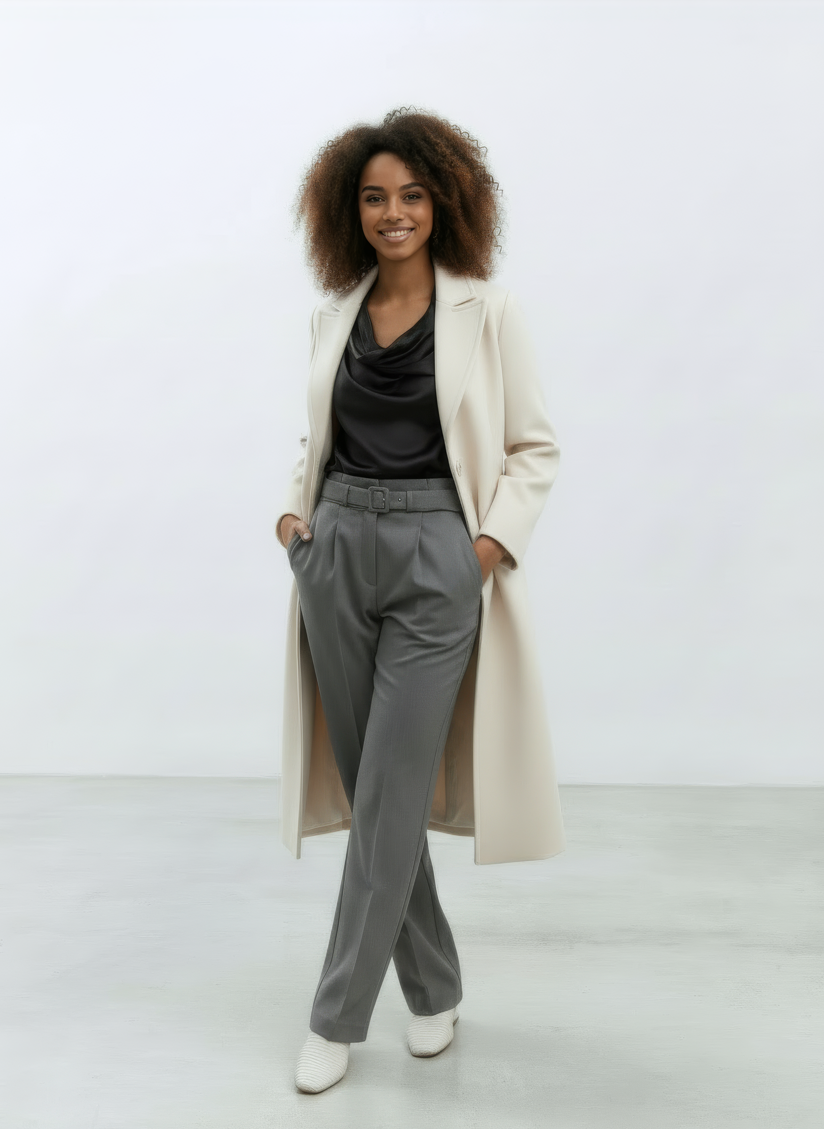 Cappotto Monobottone