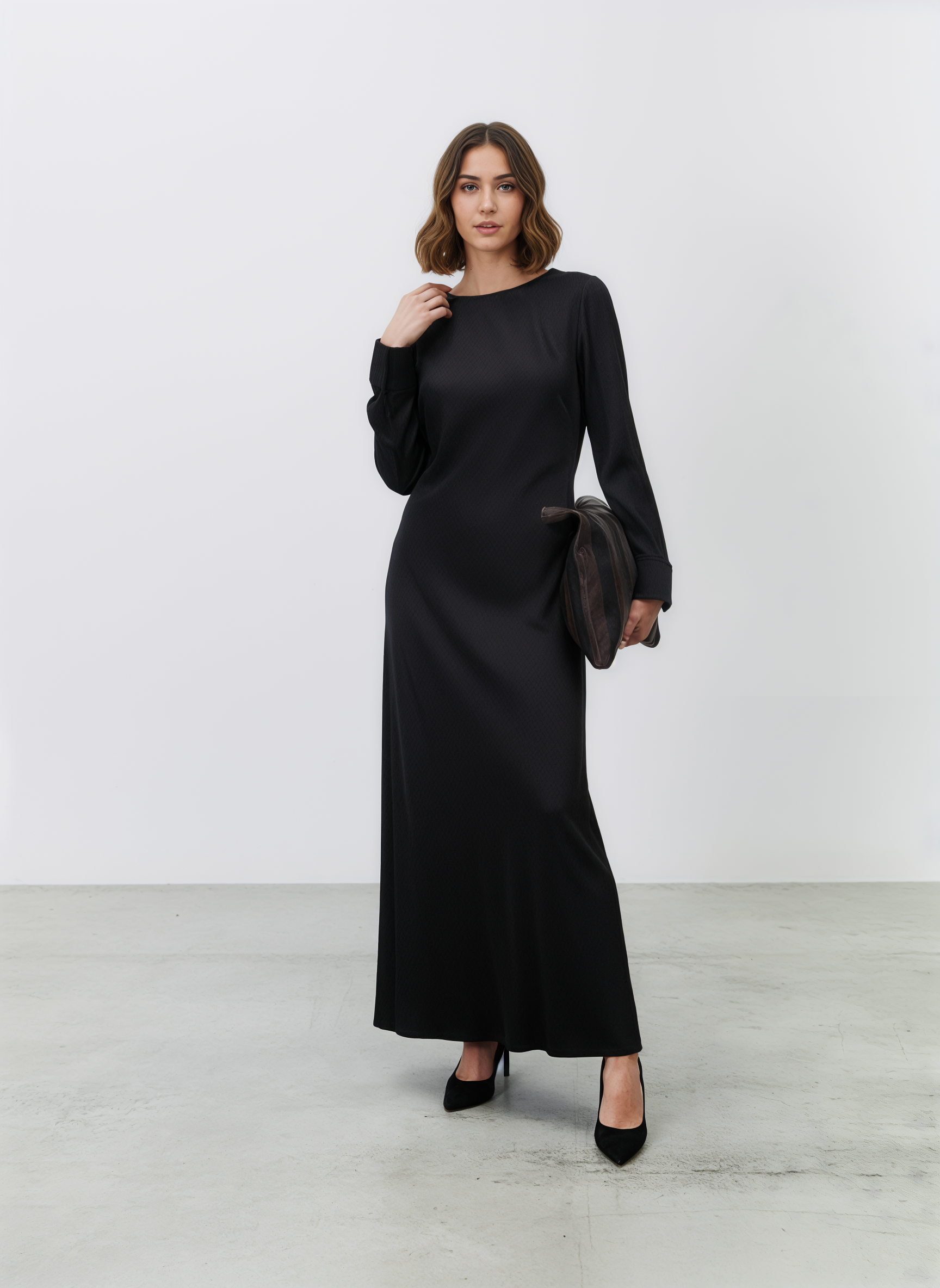 Abito Midi Polso Camicia