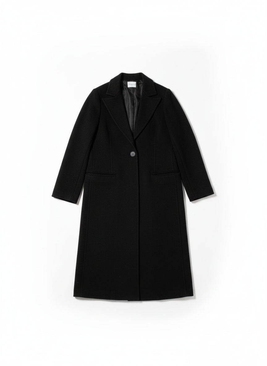 Cappotto Monobottone