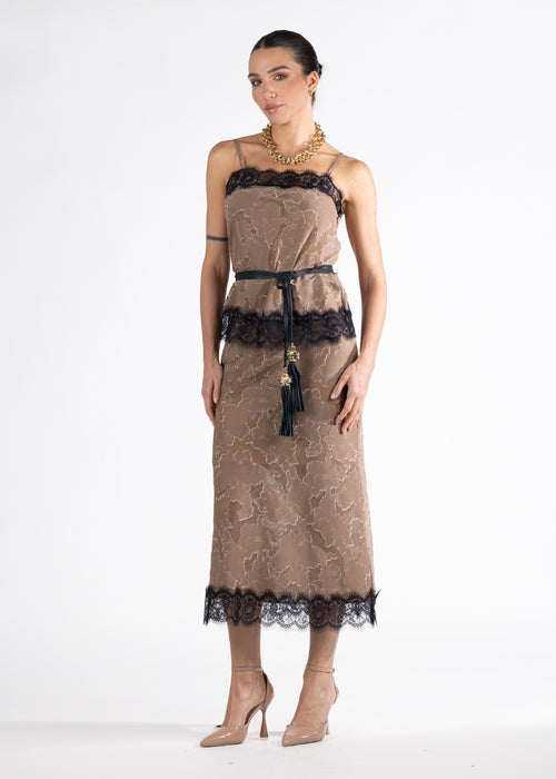 Abito Stampato Lingerie