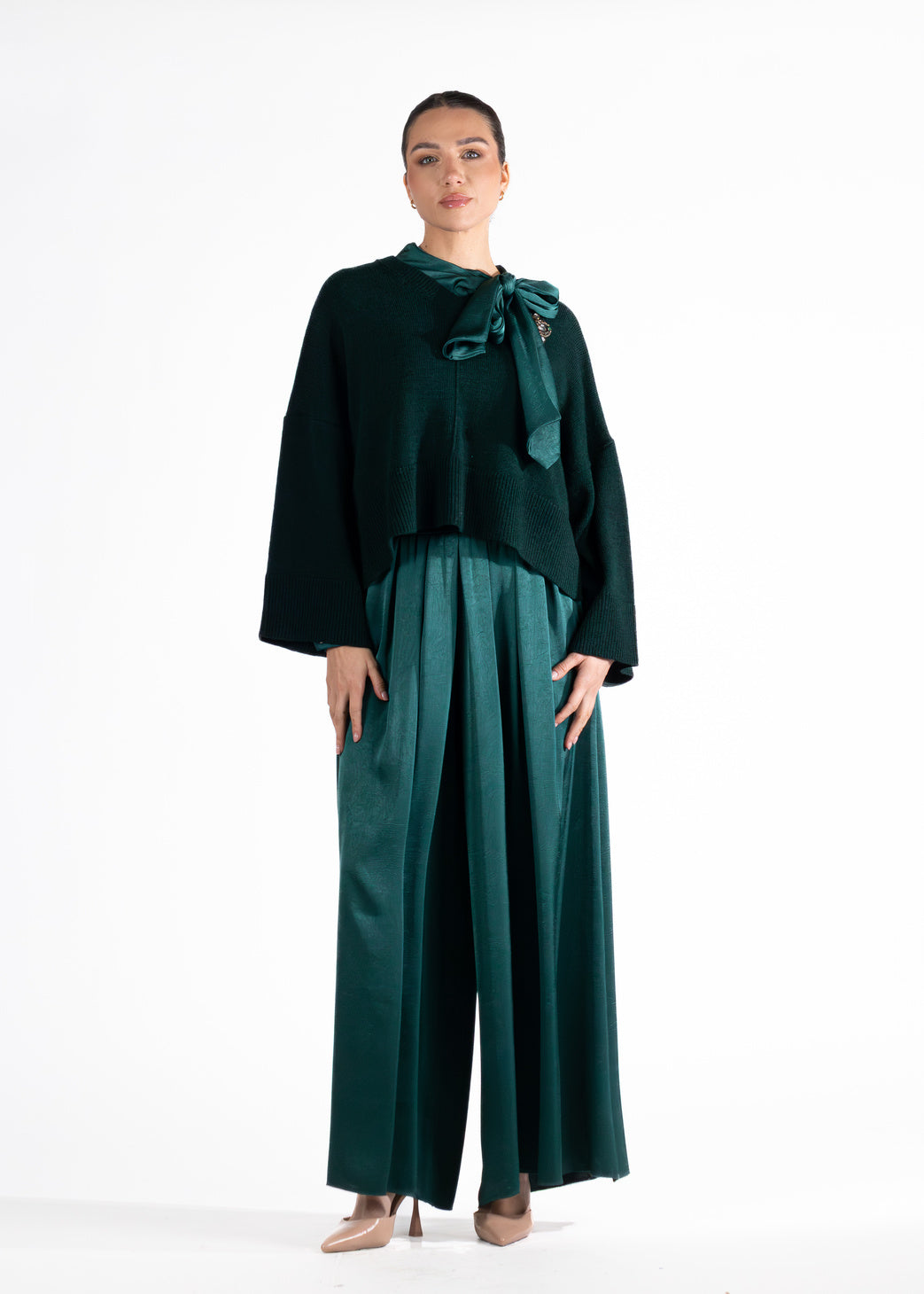 Pantaloni A Pieghe