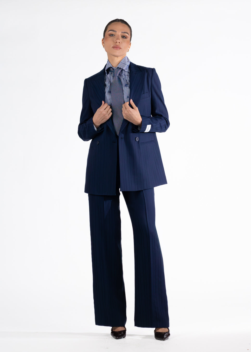 Giacca Riga Jacquard