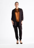 Giacca Lunga In Maglia