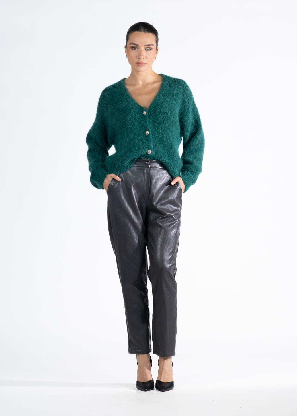 Cardigan Bott. Gioiello