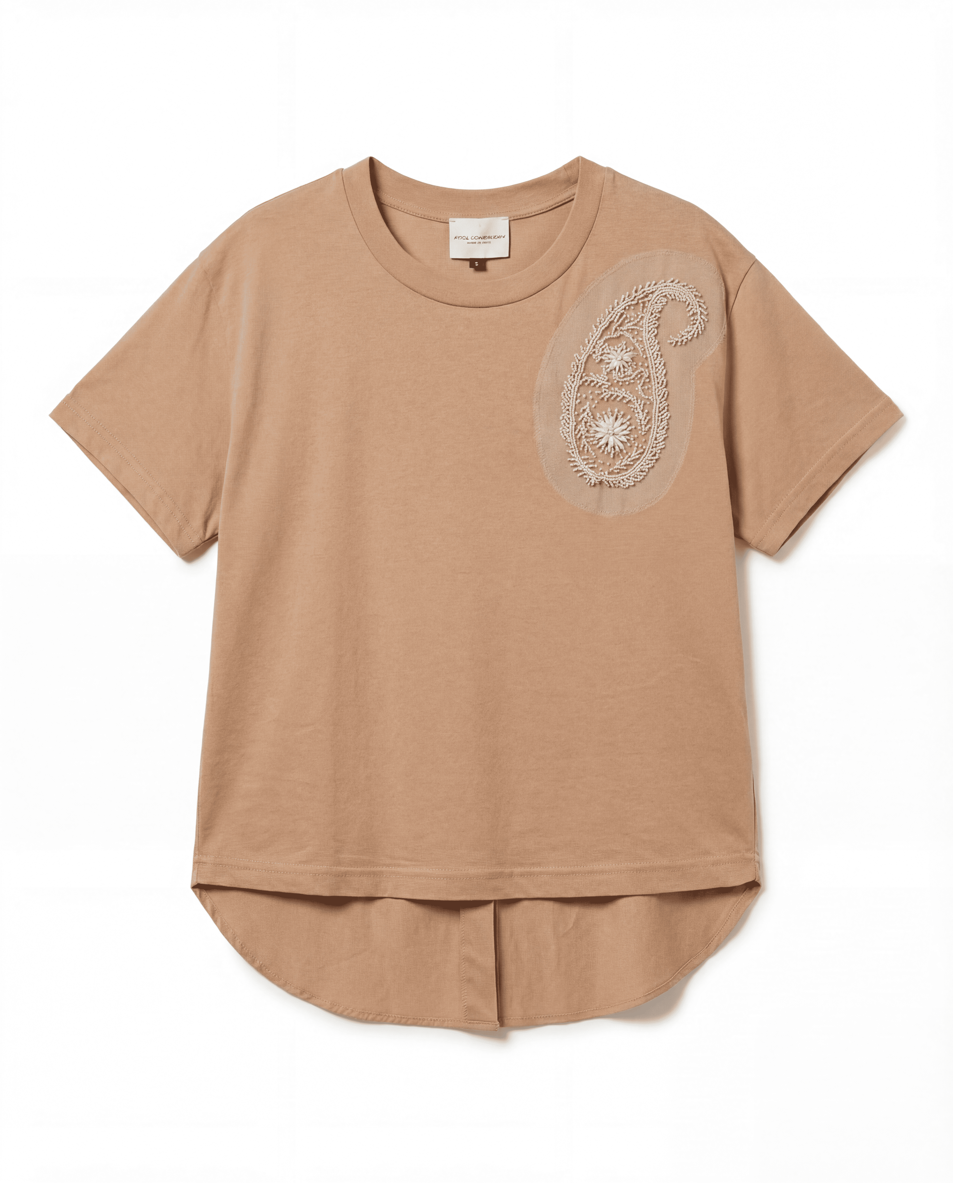 T-shirt Patch Paisley