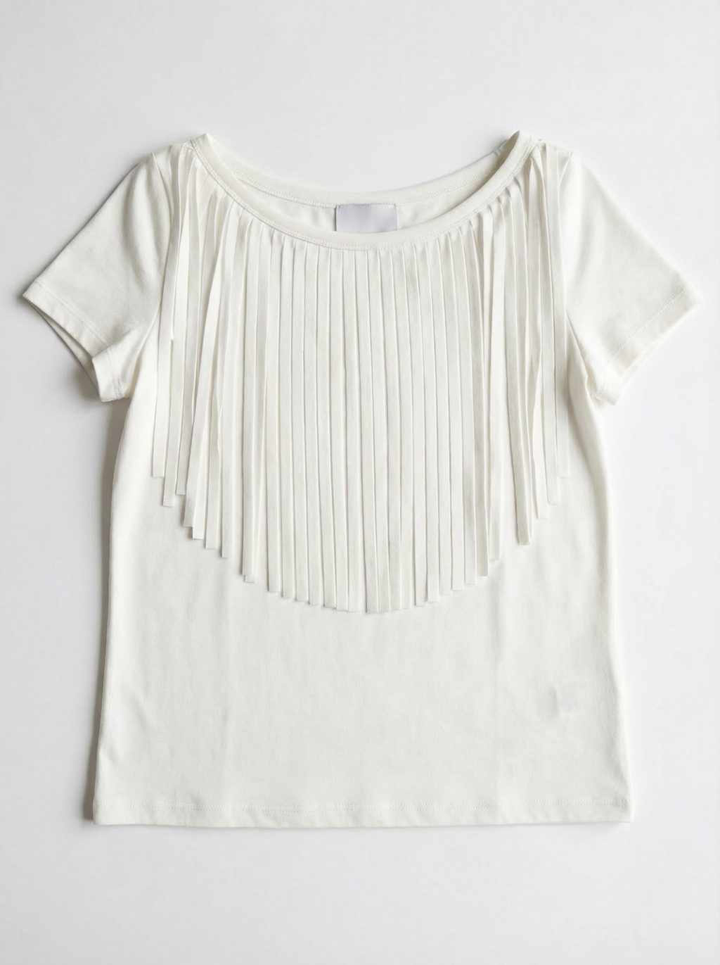 T-shirt Frange
