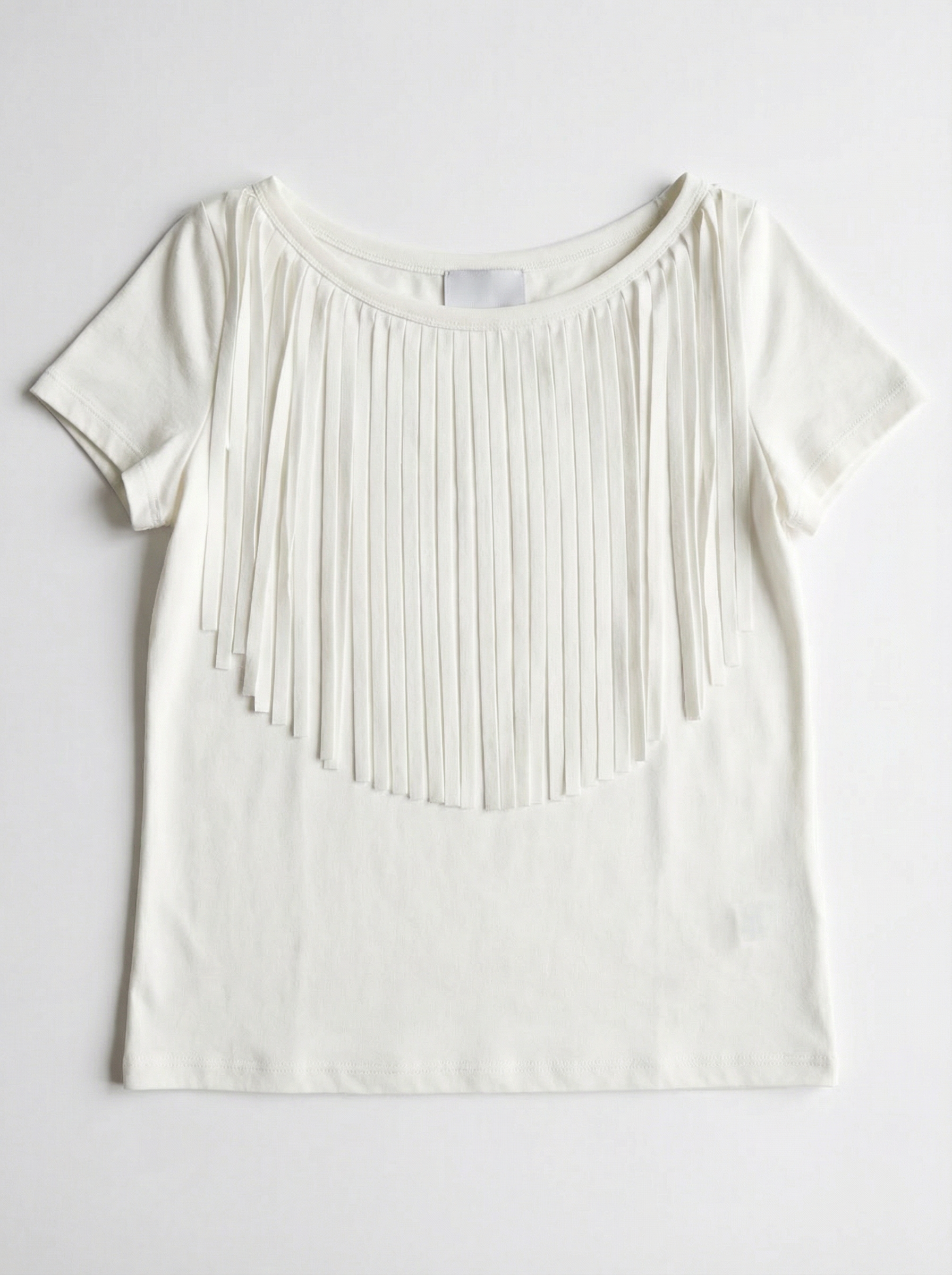 T-shirt Frange
