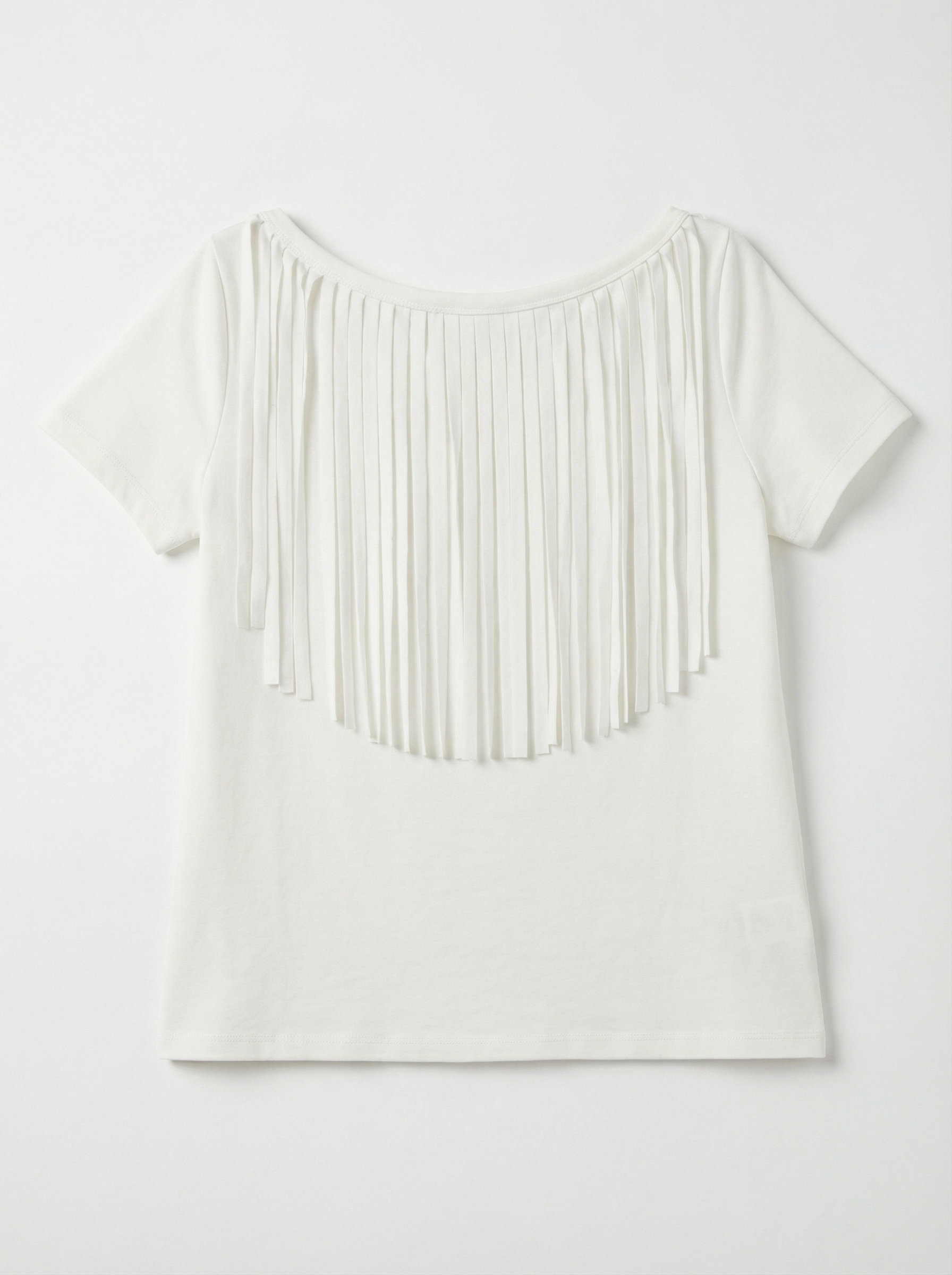 T-shirt Frange