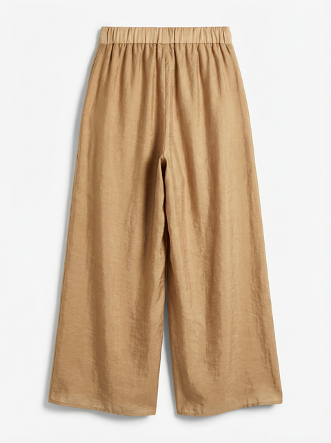 Pantaloni Larghi Con Pinces