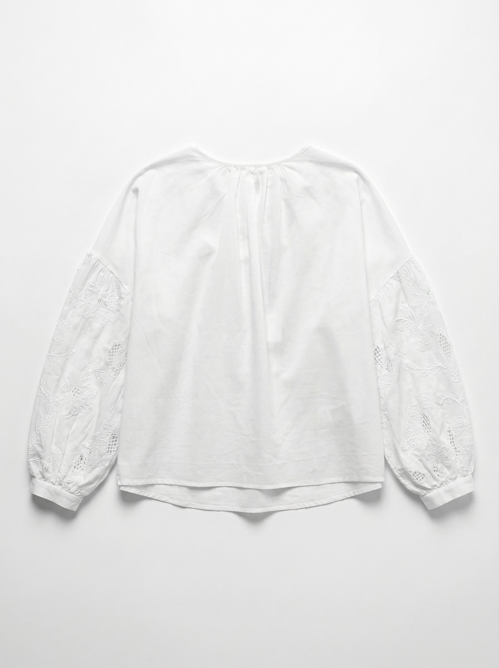 Blusa Maniche Ricamate