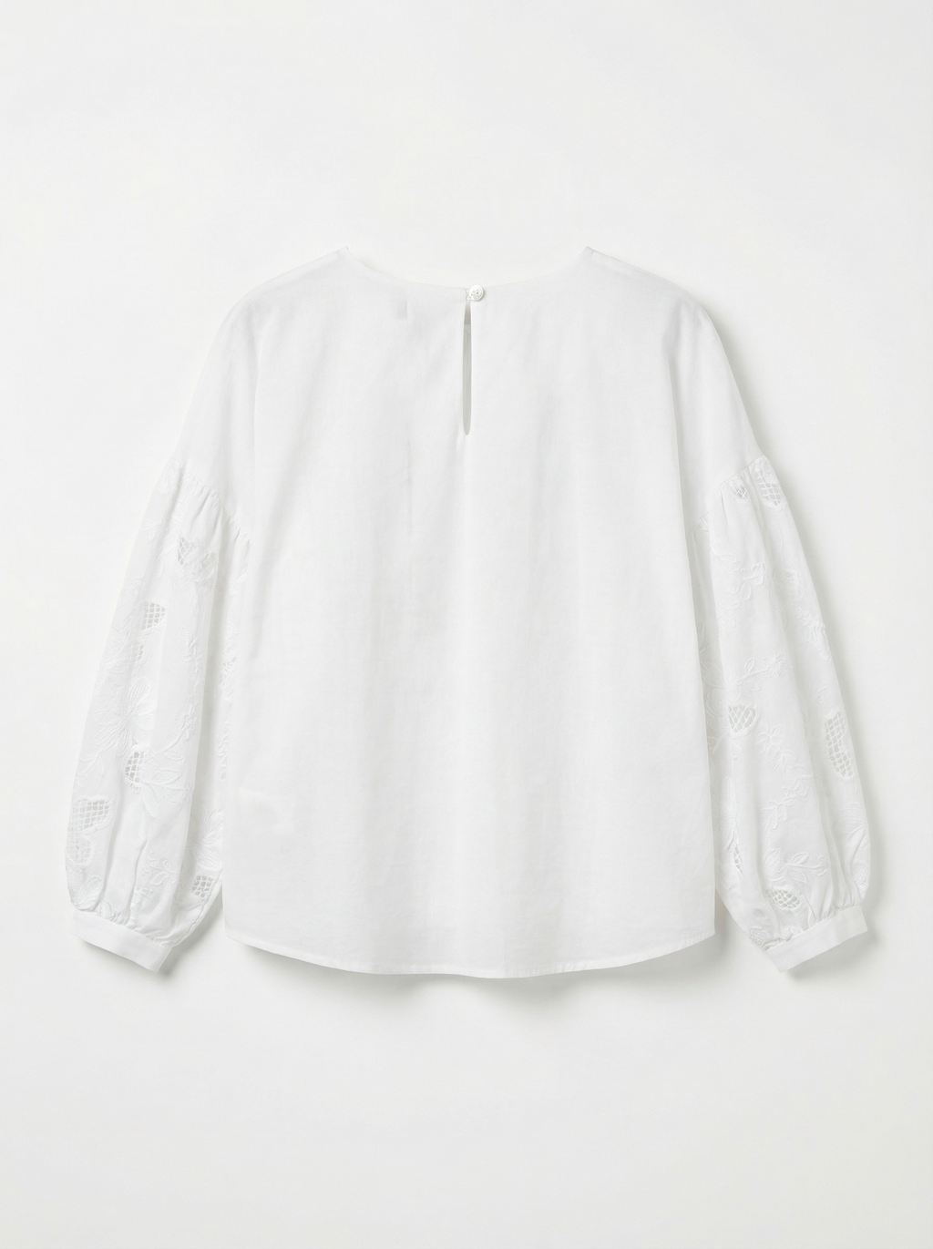 Blusa Maniche Ricamate