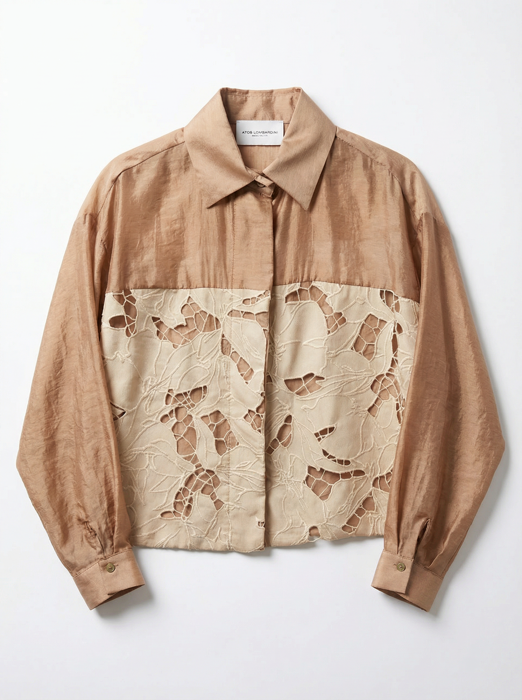 Camicia Pizzo Fiori