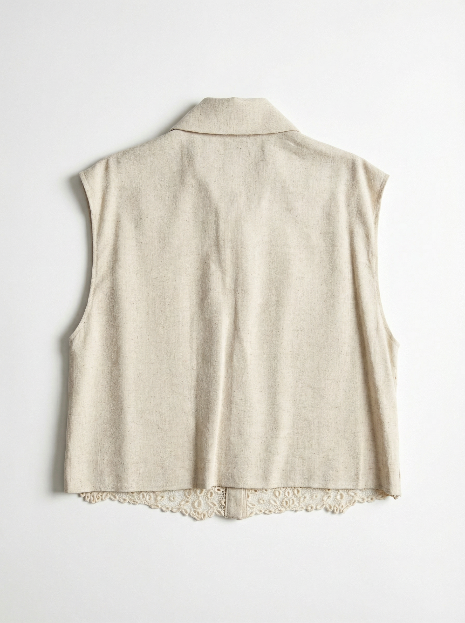 Camicia Smanicata Macrame'