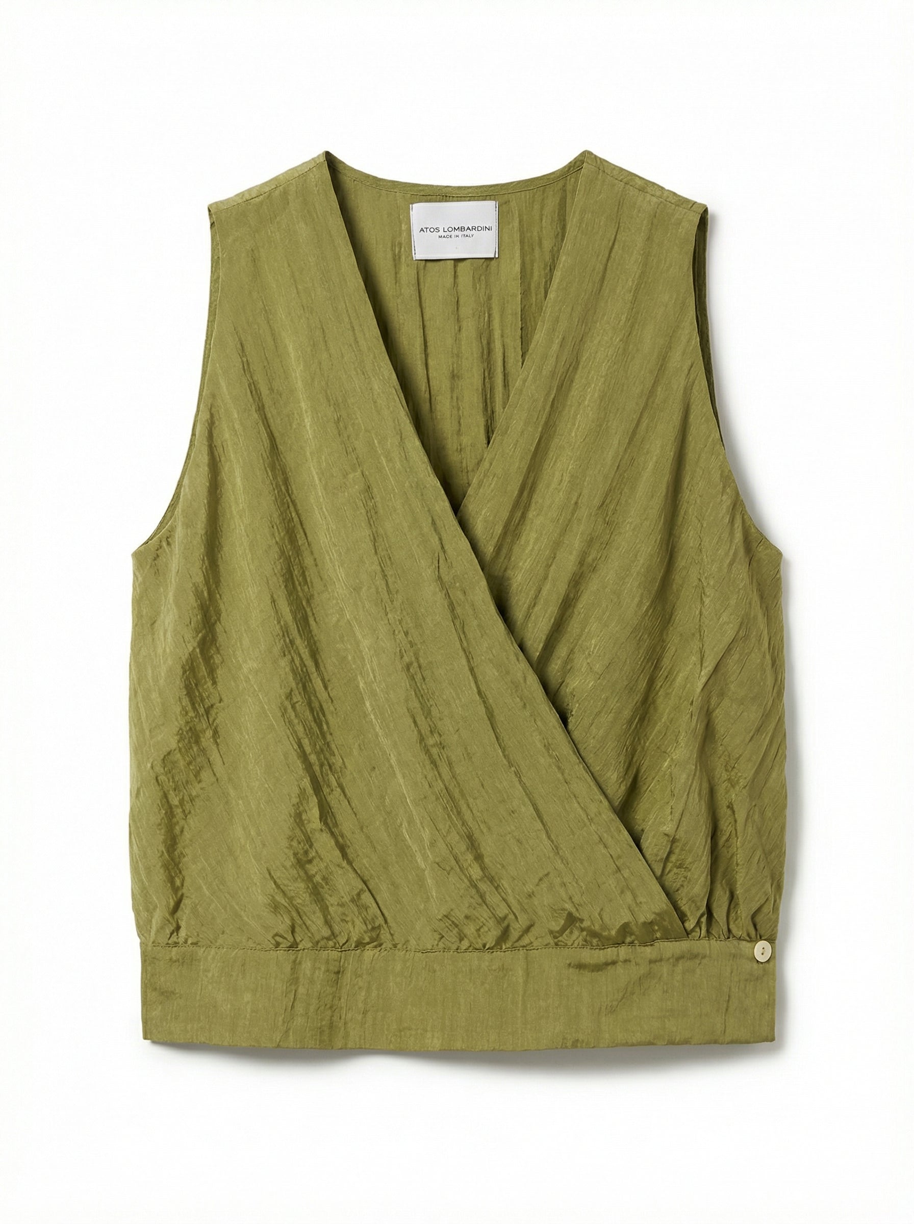 Top Stropicciato Collana