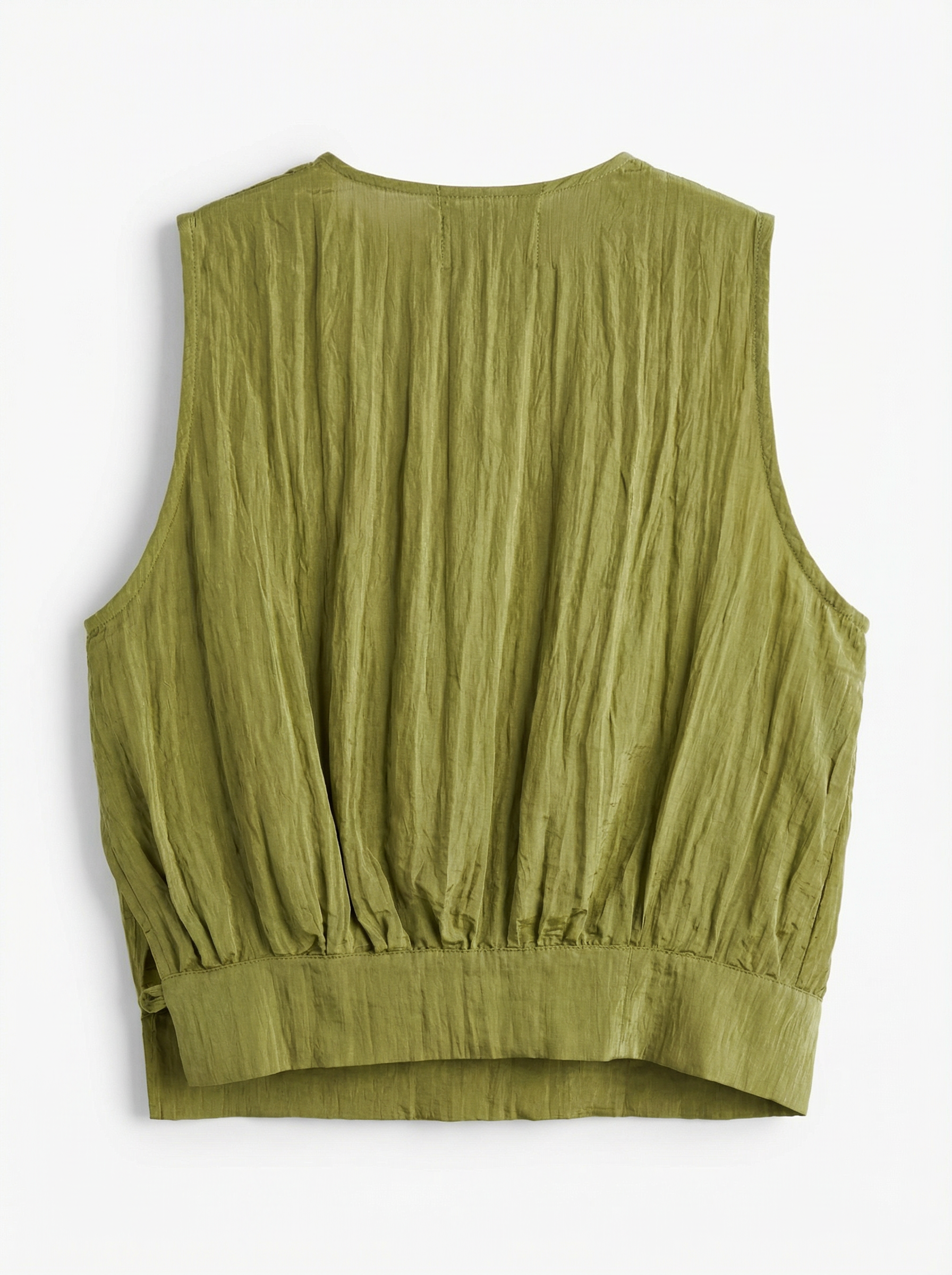 Top Stropicciato Collana