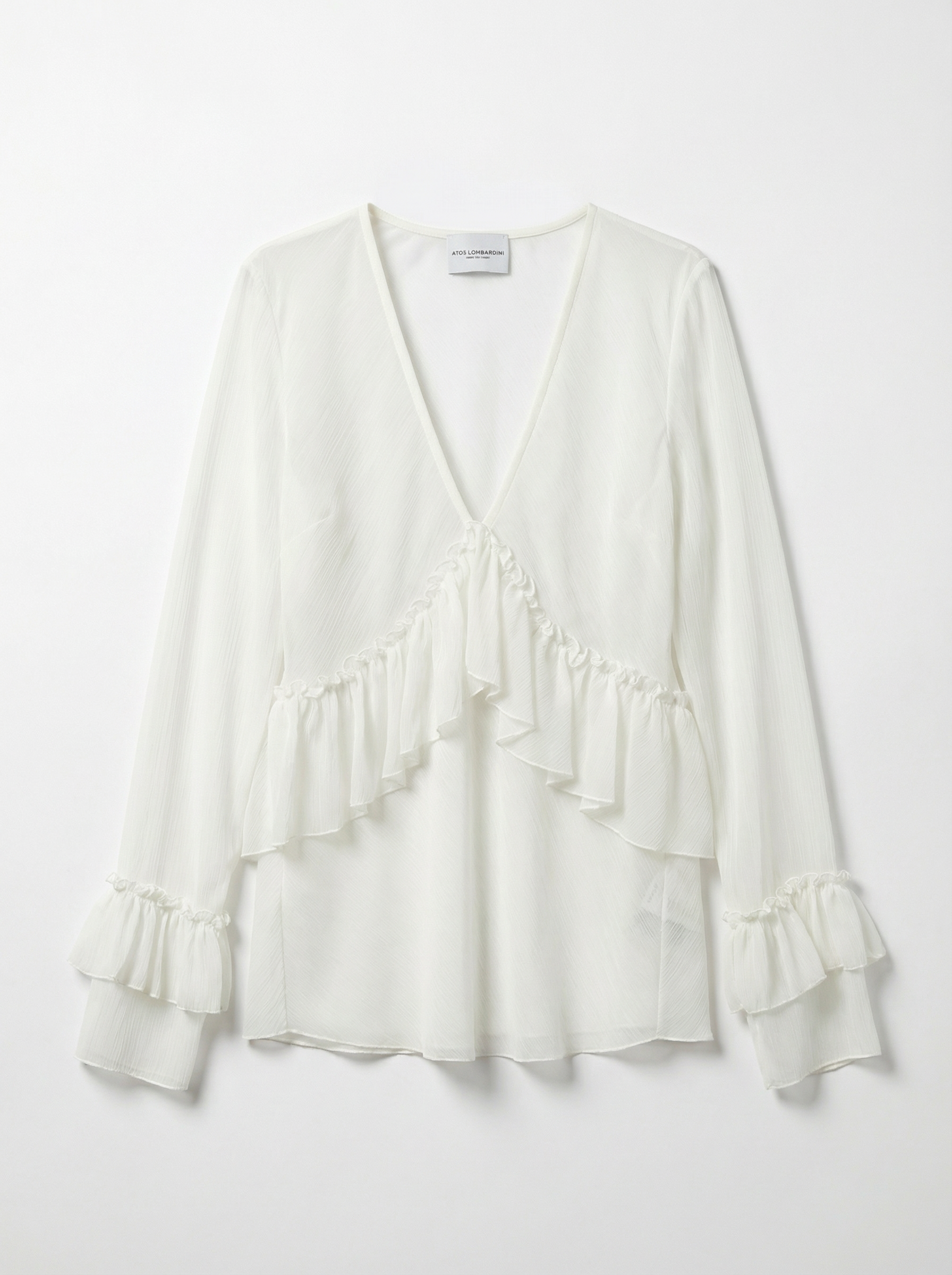 Camicia Rouches
